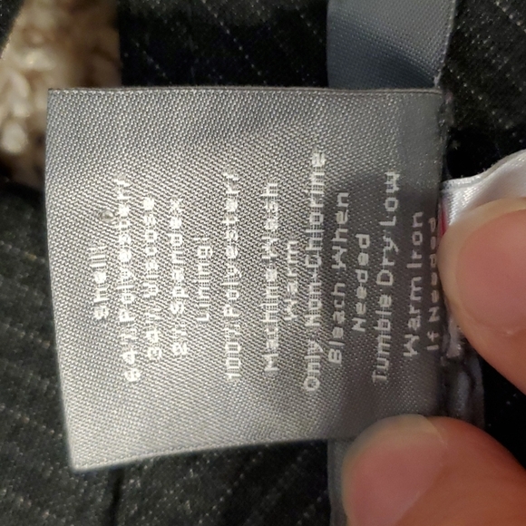 Ann Taylor wide leg dress pants gray pinstripes Sz 2 - Picture 10 of 10